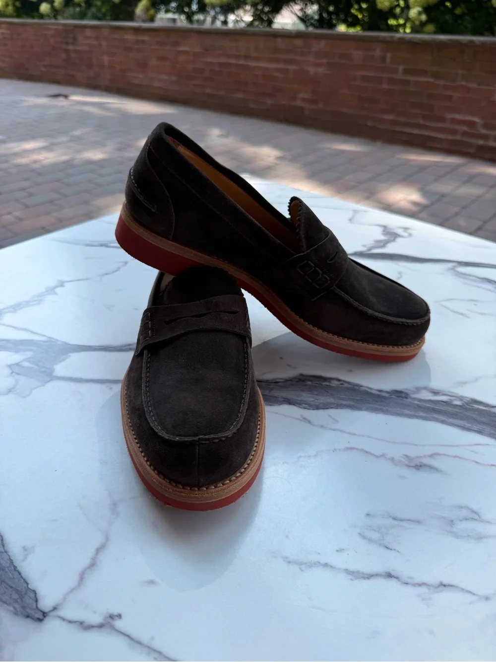 Il Gergo Mens Italian Loafers Size 7 1/2